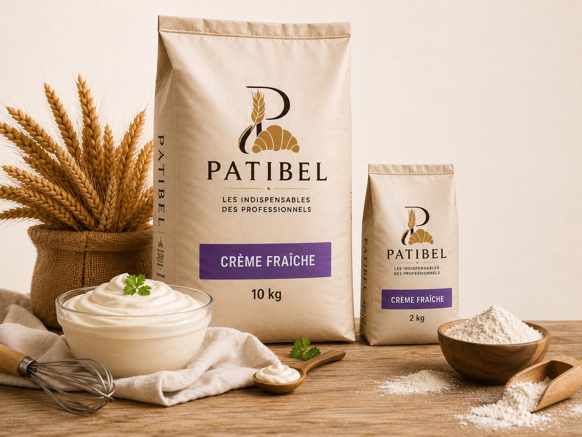 Crème fraîche en poudre Patibel