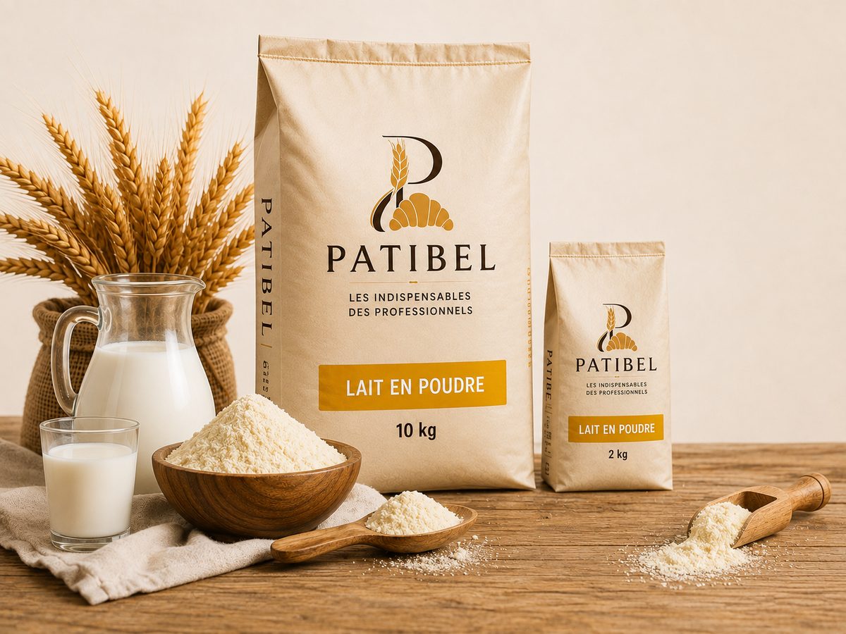 Ingrédients en poudre Patibel